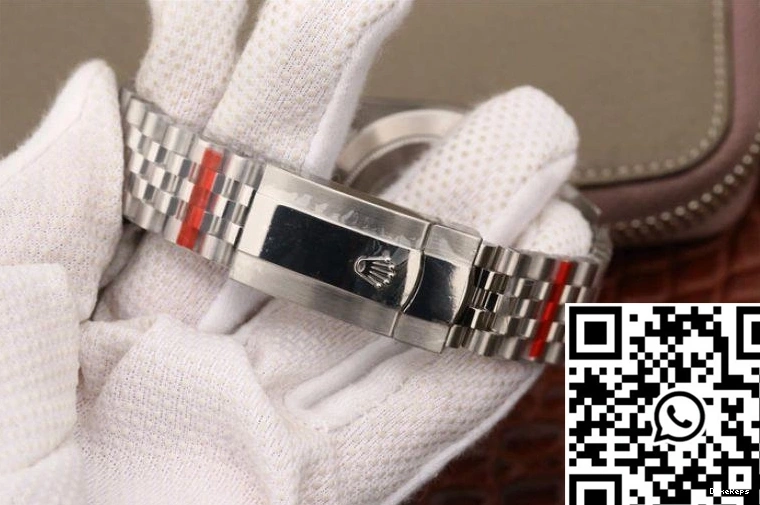 White EW 116200 Factory Rolex Dial 41mm Datejust 0409